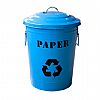 ΚΑΔΟΣ Απορριμμάτων Μεταλλικός Ανακύκλωσης για Χαρτί 25 λίτρα OEM 11765-001B
