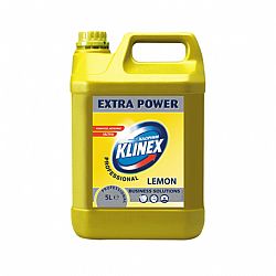 ΧΛΩΡΙΝΗ Παχύρρευστη Ultra 5lt Extra Power με αρωμα Λεμόνι KLINEX 101106375/5LT