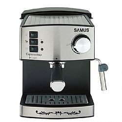 ΚΑΦΕΤΙΕΡΑ Espresso 15bar,850W SAMUS ESPRESSIMO SILVER 80201
