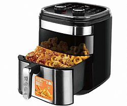 ΦΡΙΤΕΖΑ ΑΕΡΟΣ AIR FRYER Χωρητικότητας 7 Λίτρων 1300W RAF R-5254