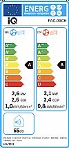 ΚΛΙΜΑΤΙΣΤΙΚΟ Φορητό Air-Condition Ψύξης/Θέρμανσης 9000BTU IQ PAC-09CH