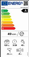 ΠΛΥΝΤΗΡΙΟ Ρούχων 9 Κιλών 1400 Στροφές ARIELLI AWM-90416 INV
