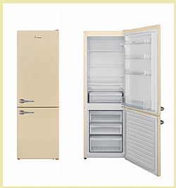 ΨΥΓΕΙΟΚΑΤΑΨΥΚΤΗΣ Ύψους 170cm RETRO CREME FRAM FC-VRL2681BGE++