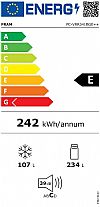 ΨΥΓΕΙΟΚΑΤΑΨΥΚΤΗΣ Ύψους 190cm RETRO CREME FRAM FC-VRR341BGE++