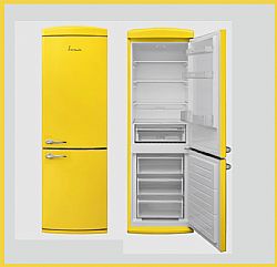 ΨΥΓΕΙΟΚΑΤΑΨΥΚΤΗΣ Ύψους 190cm RETRO YELLOW FRAM FC-VRR341YLE++