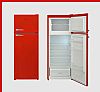 ΨΥΓΕΙΟ ΔΙΠΟΡΤΟ Ύψους 145cm RETRO RED FRAM FDD-VRL212RDE++