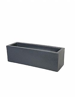 Ζαρντινιέρα CUBE slim ανθρακ. 80Χ23Χ40 PLASTONA 030.CUBE 80 SAN	