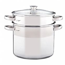Κατσαρόλα Ζυμαρικών PASTA με Σουρωτήρι 24cm 8lt Stainless Steel Lamart LTSS2417