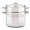 Κατσαρόλα Ζυμαρικών PASTA με Σουρωτήρι 24cm 8lt Stainless Steel Lamart LTSS2417