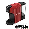 ΚΑΦΕΤΙΕΡΑ Espresso με Κάψουλες 7 σε 1 20bar 1400W Κόκκινη CROWN CCM-1532R