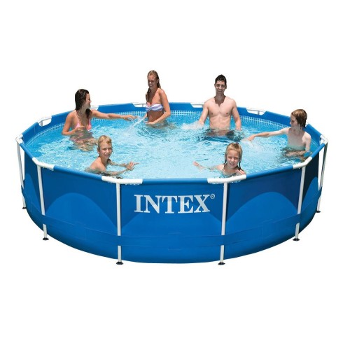 Πισινες Στρογγυλες Metal Frame