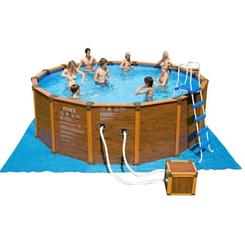 Πισίνες ξυλινες συνθετικες