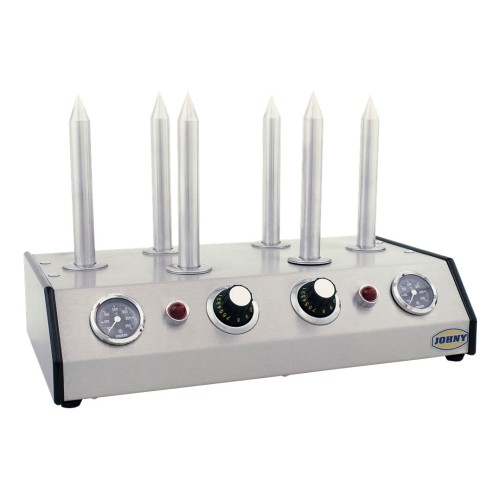 ΜΗΧΑΝΗ Ψωμιού Hot-Dog 6 Θέσεων 2x1000W JOHNY AK/1-P6