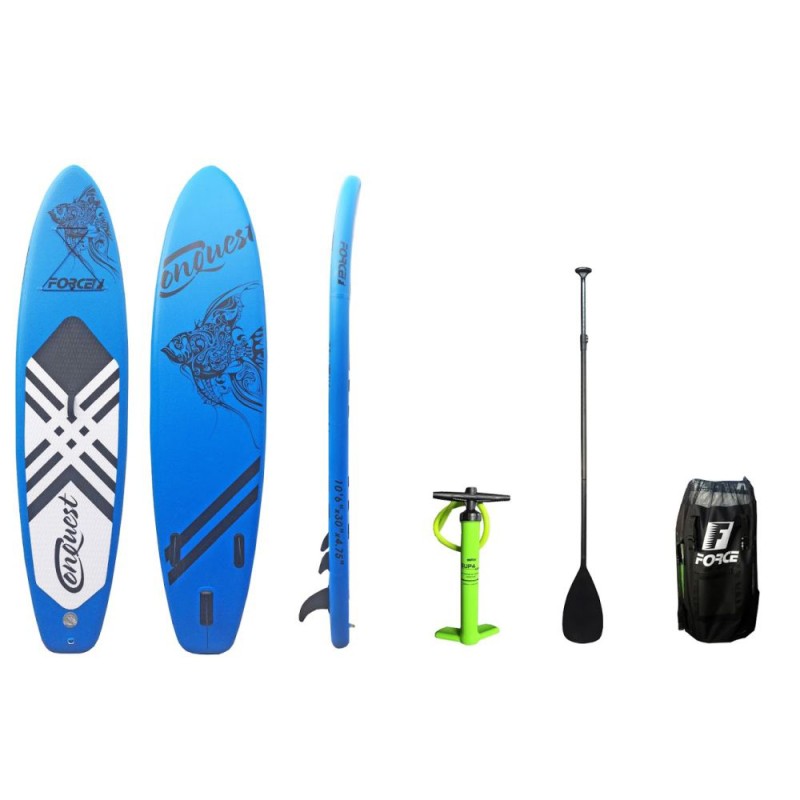 ΣΑΝΙΔΑ Φουσκωτή SUP 320cm FORCE Conquest 10,6 ΣΑΝΙΔΑ Φουσκωτή SUP 320cm FORCE Conquest 10,6