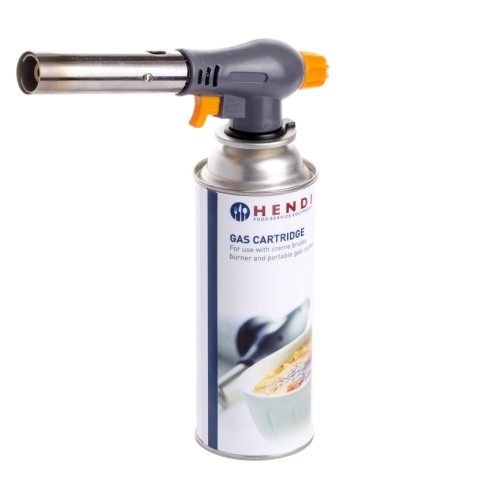 ΦΛΟΓΙΣΤΡΟ Ζαχαροπλαστικής Επαγγελματικό με Δοχείο Βουτανίου 227 γρ. HENDI 198230
