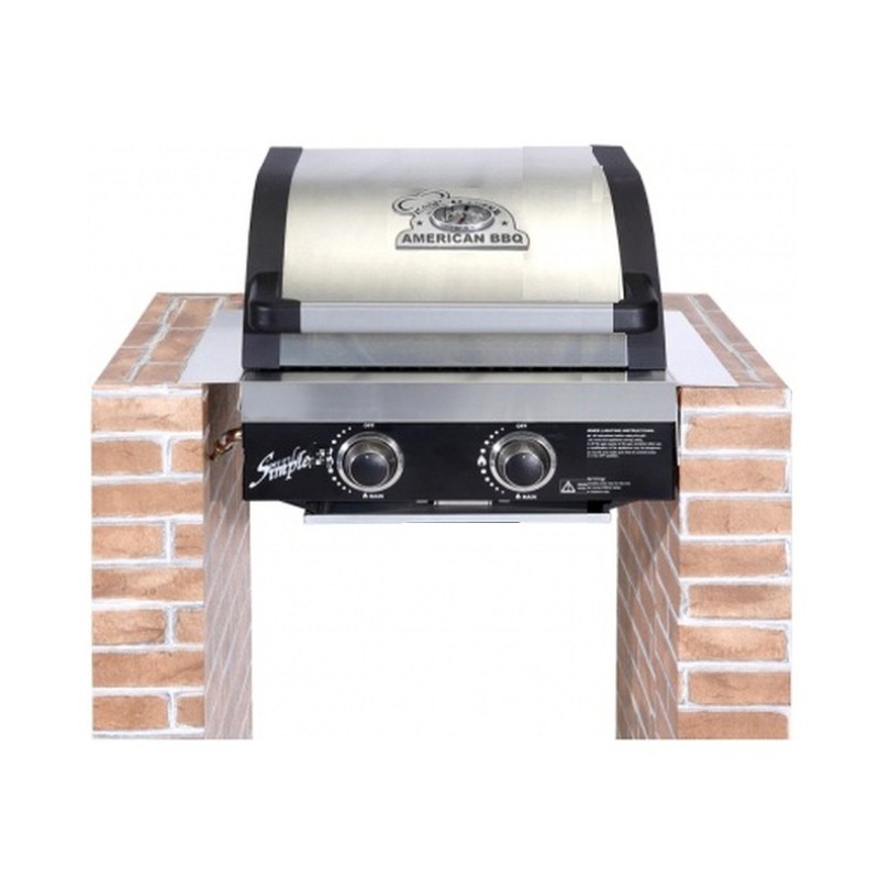 ΨΗΣΤΑΡΙΑ Υγραερίου Εντοιχιζόμενη COOK MASTER Simple 2BI ΨΗΣΤΑΡΙΑ Υγραερίου Εντοιχιζόμενη COOK MASTER Simple 2BI