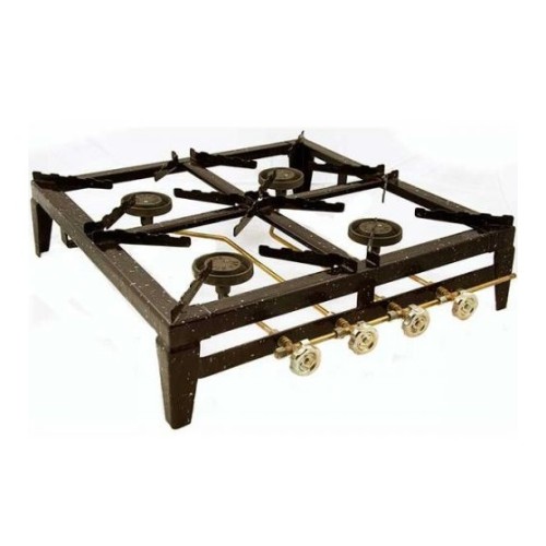 ΚΟΥΖΙΝΑΚΙ ΠΡΟΠΑΝΙΟΥ ΕΠΑΓΓΕΛΜΑΤΙΚΟ Βαρέως Τύπου με 4 Εστίες CALFER ΒΑ.400