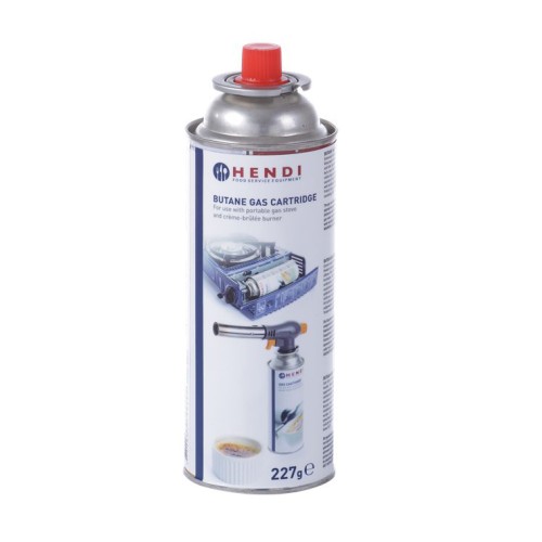 ΦΙΑΛΗ Βουτανίου 4 τεμάχα x 227γρ για Φλόγιστρο HENDI 199039