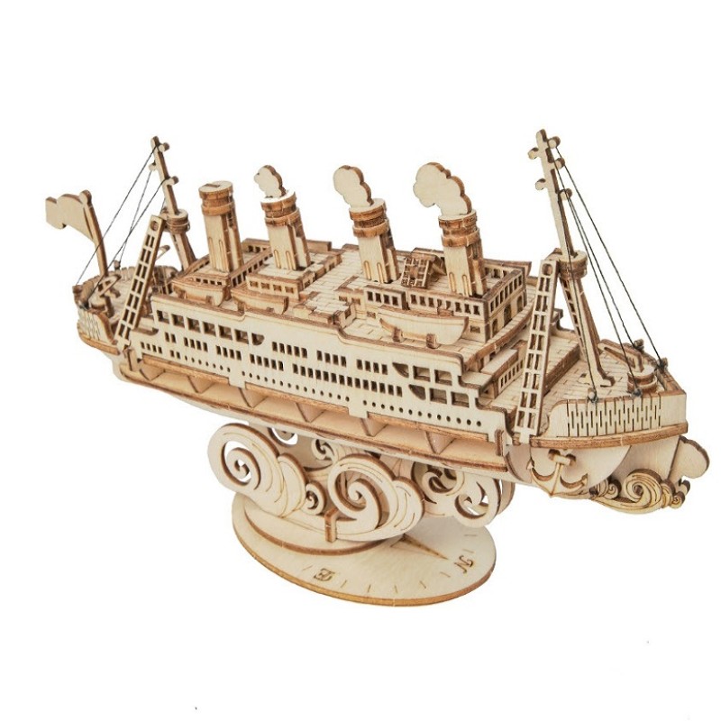 3D PUZZLE Επιβατικό Ατμόπλοιο ROBOTIME TG-306