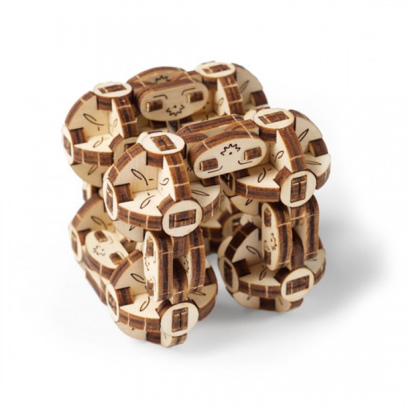3D PUZZLE Ευέλικτος-Κύβος UGEARS 4820184120747 3D PUZZLE Ευέλικτος-Κύβος UGEARS 4820184120747