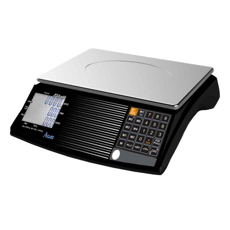 ΖΥΓΑΡΙΑ Λιανικής Πώλησης 30kg/10g ACLAS PS6B ΖΥΓΑΡΙΑ Λιανικής Πώλησης 30kg/10g ACLAS PS6B