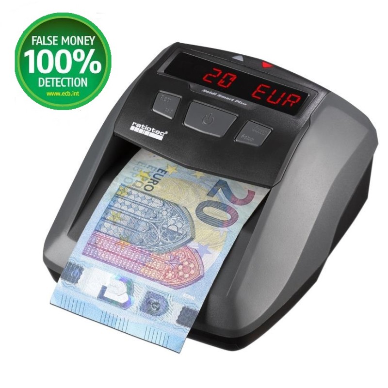 ΑΝΙΧΝΕΥΤΗΣ Χαρτονομισμάτων RATIOTEC Soldi Smart Plus