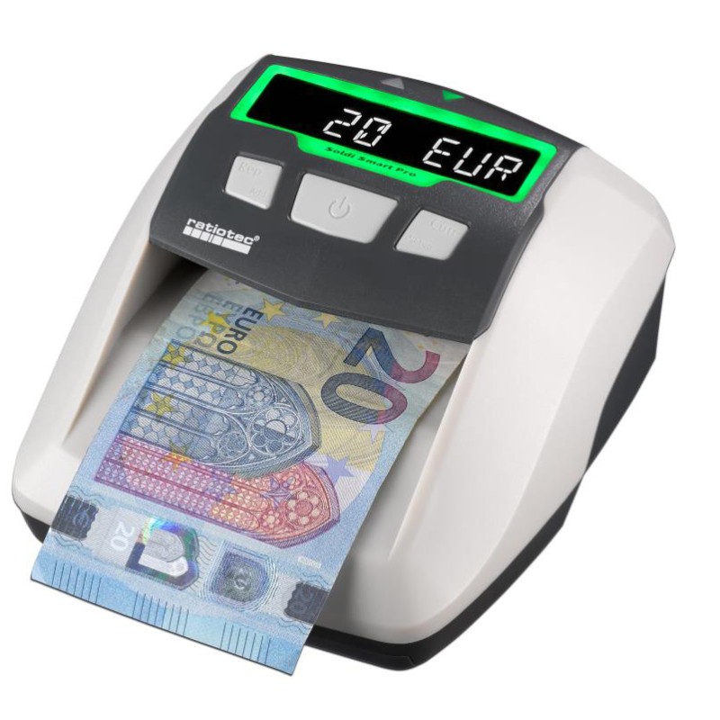 ΑΝΙΧΝΕΥΤΗ Χαρτονομισμάτων RATIOTEC Soldi Smart Pro