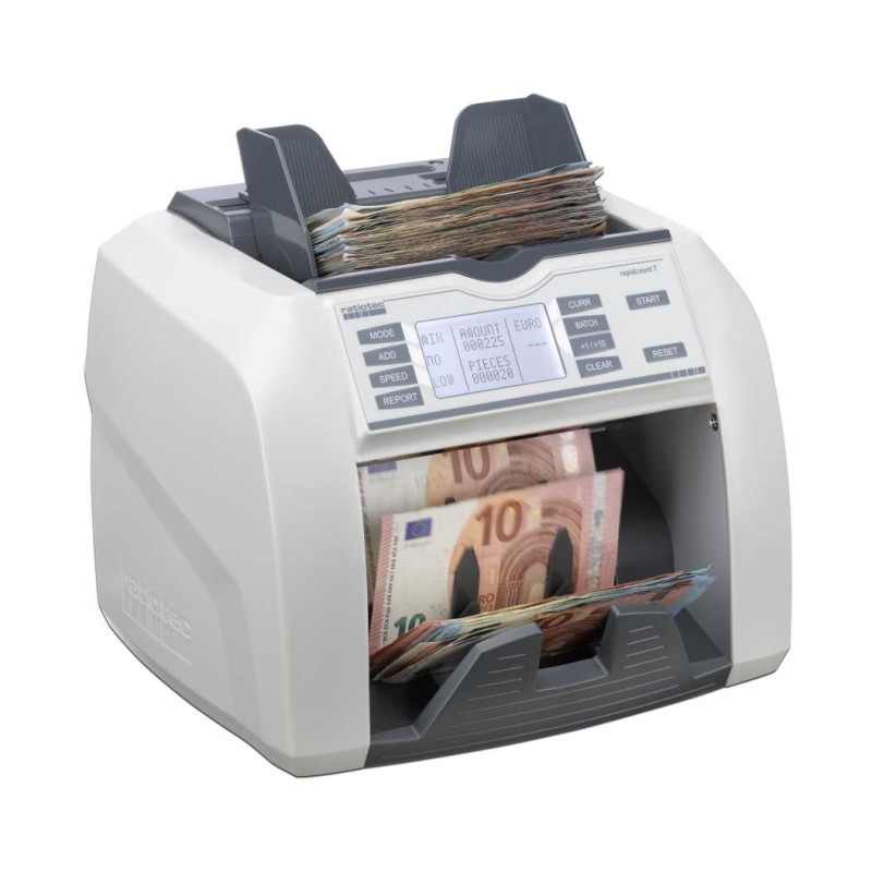 ΚΑΤΑΜΕΤΡΗΤΗΣ Χαρτονομισμάτων Μικτής Καταμέτρησης RATIOTEC Rapidcount T275