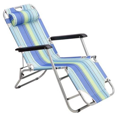 ΞΑΠΛΩΣΤΡΑ - Πολυθρόνα Μπλε SUN LOUNGER NILS CAMP NC3024