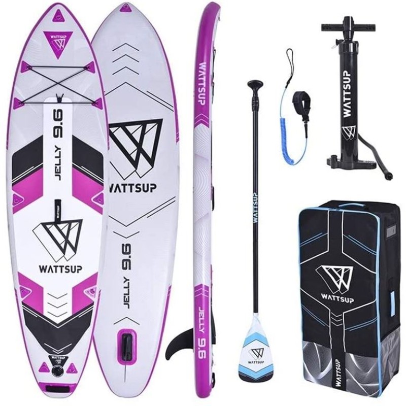 ΣΑΝΙΔΑ Φουσκωτή SUP 290x76cm WATTSUP Jelly 9.6 ΣΑΝΙΔΑ Φουσκωτή SUP 290x76cm WATTSUP Jelly 9.6