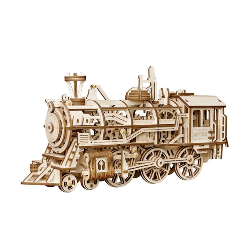 3D PUZZLE Ατμομηχανή ROBOTIME LK-701 3D PUZZLE Ατμομηχανή ROBOTIME LK-701