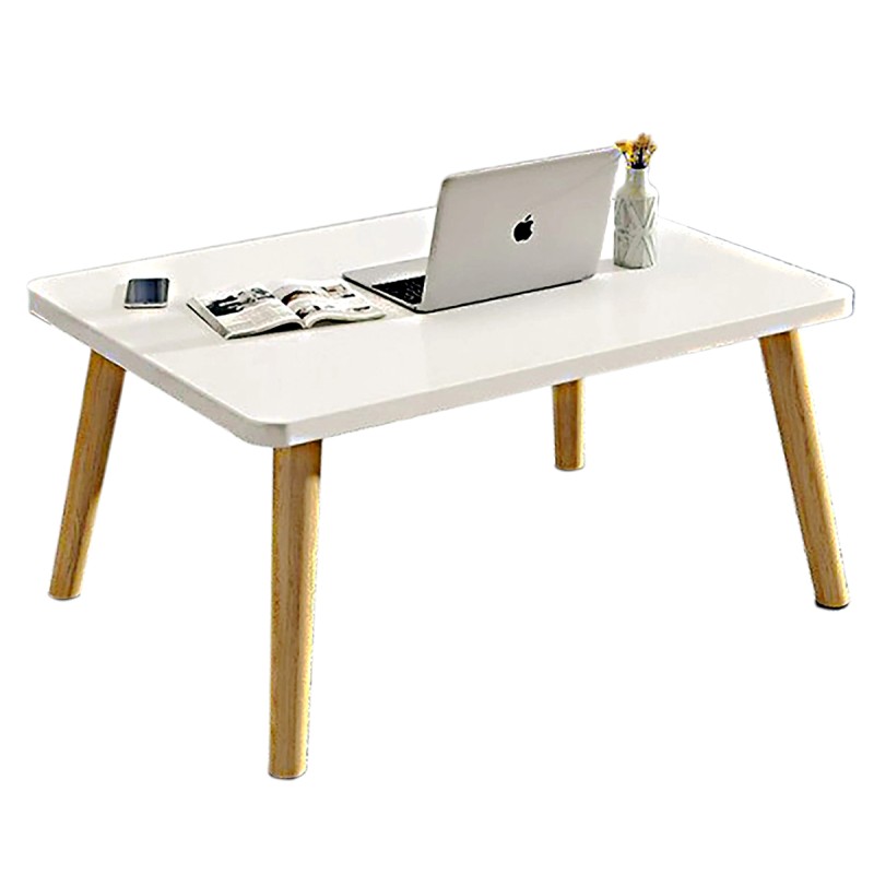 ΤΡΑΠΕΖΑΚΙ Σαλονιού Ορθογώνιο Λευκό 70x42x42 NEWEST CP-992WH