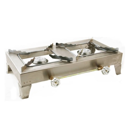 ΚΟΥΖΙΝΑΚΙ ΠΡΟΠΑΝΙΟΥ ΕΠΑΓΓΕΛΜΑΤΙΚΟ INOX με 2 Εστίες CALFER ΕΛΙ.200