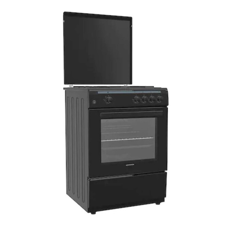 ΚΟΥΖΙΝΑ Υγραερίου 60cm ΜΑΥΡΗ HEINNER HFSC-V60BK ΚΟΥΖΙΝΑ Υγραερίου 60cm ΜΑΥΡΗ HEINNER HFSC-V60BK