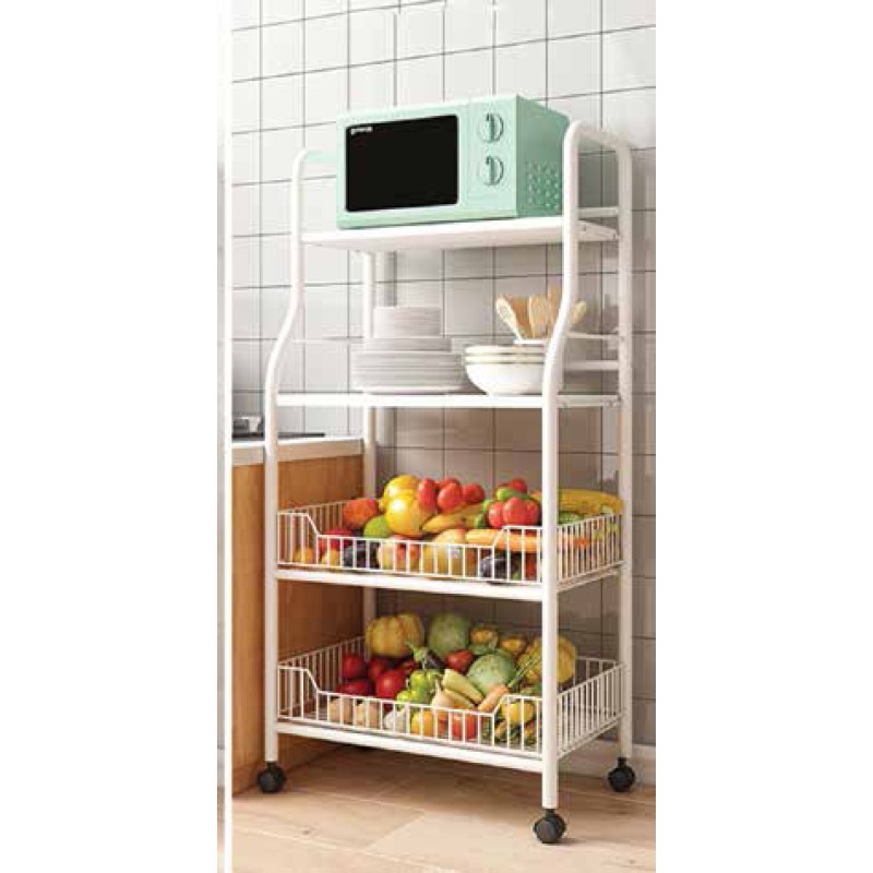 ΡΑΦΙΕΡΑ Κουζίνας Λευκή 54χ35χ125 NEWEST A970WH