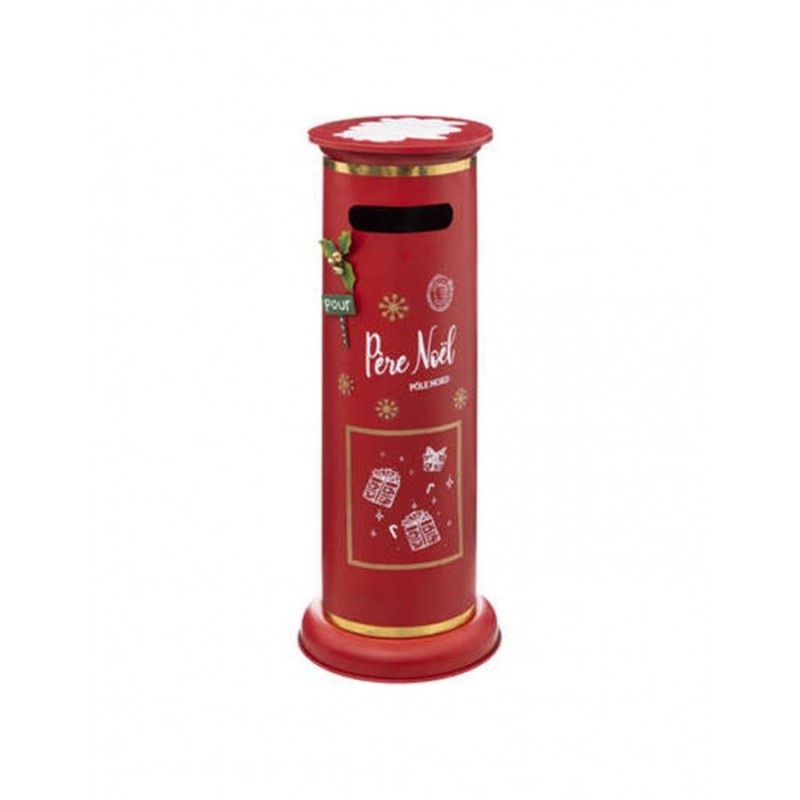 ΓΡΑΜΜΑΤΟΚΙΒΩΤΙΟ μεταλλικό κόκκινο 30x80cm ATMOSPHERA 07.183820