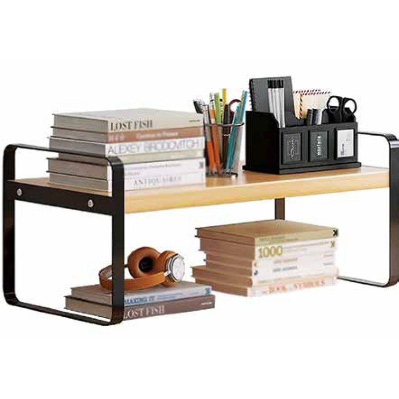 ΡΑΦΙΕΡΑ Ξύλινη Μονή 50x20x18cm NEWEST 003-1