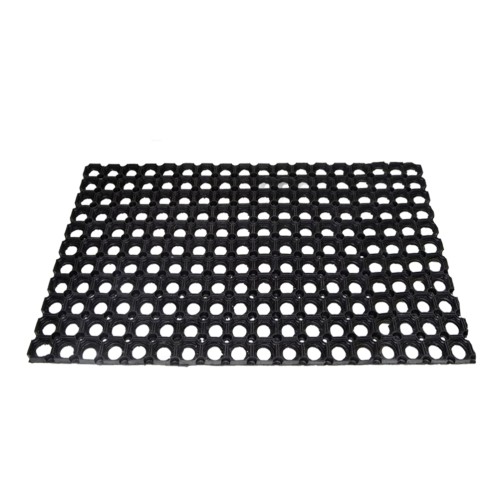 Ποδόμακτρο δαχτυλίδι 100% καουτσούκ, 4080gr/m2, 50x100cm, μαύρο OEM E-0816/BK