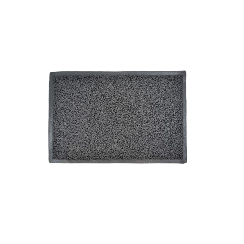 Ποδόμακτρο λαστιχένιο βαρέως τύπου αράχνη, 6kg/m2, 40x60cm, γκρι OEM E-1523/GR