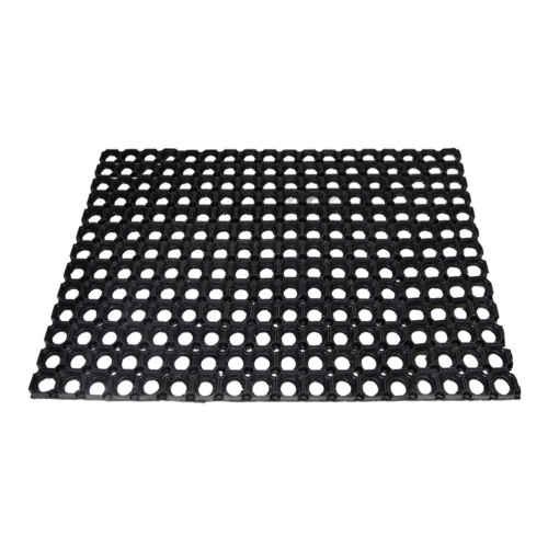 Ποδόμακτρο δαχτυλίδι βαρέως τύπου, 100% καουτσούκ, 4080gr/m2, 75x100cm, μαύρο OEM E-0815/BK