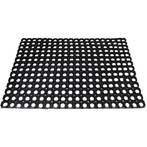 Ποδόμακτρο δαχτυλίδι βαρέως τύπου, 100% καουτσούκ, 4080gr/m2, 100x150cm, μαύρο OEM E-0474/B