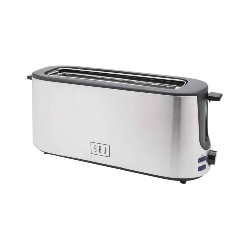 Φρυγανιέρα αυτόματη για 2 φέτες, 1000W, 40.6x12xΥ18cm, φαρδιά υποδοχή 3cm, αυτόματο κεντράρισμα εσωτερική σχάρας, BOJ Spain 05230004