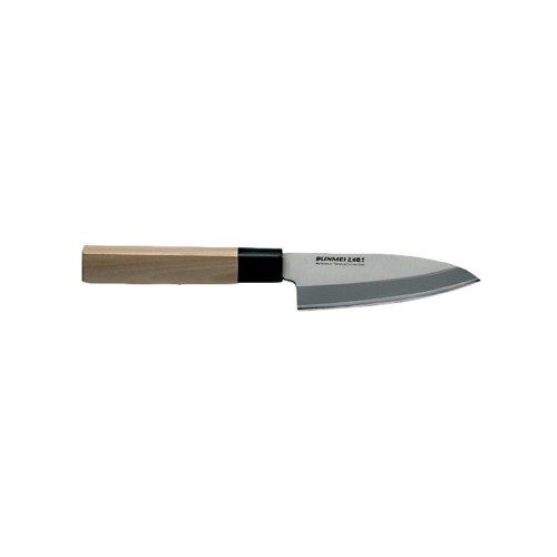 Χειροποίητο μαχαίρι Ιαπωνίας, Deba 16.5cm, με ξύλινη λαβή από Ιαπωνική Μανόλια ( Kobushi magnolia ) BUNMEI 120102