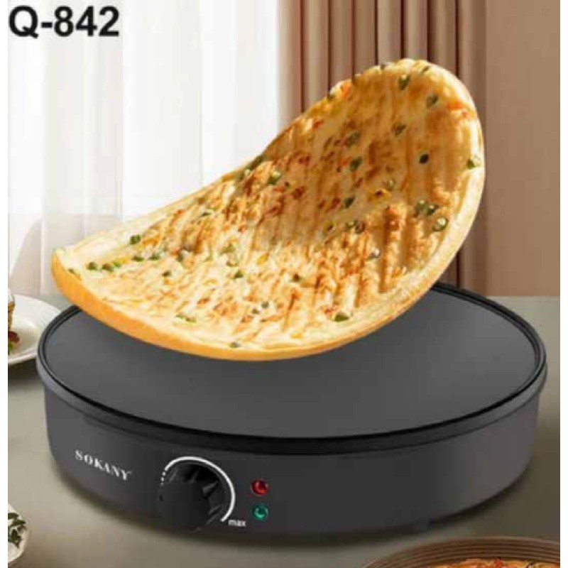 ΚΡΕΠΙΕΡΑ 30cm 1000W SOKANY SK-BBQ-842