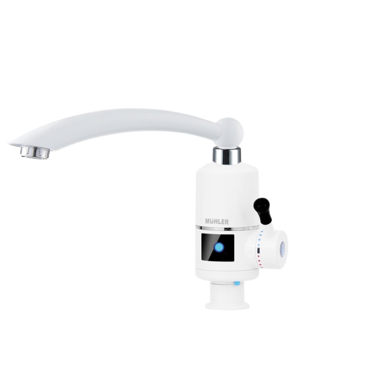 ΤΑΧΥΘΕΡΜΑΝΤΗΡΑΣ Βρύσης Κάθετης Στήριξης 3600W MUHLER MH-7233T