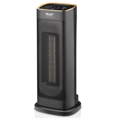ΑΕΡΟΘΕΡΜΟ Κεραμικό Δαπέδου Μαύρο 2000W RAF R-1179B