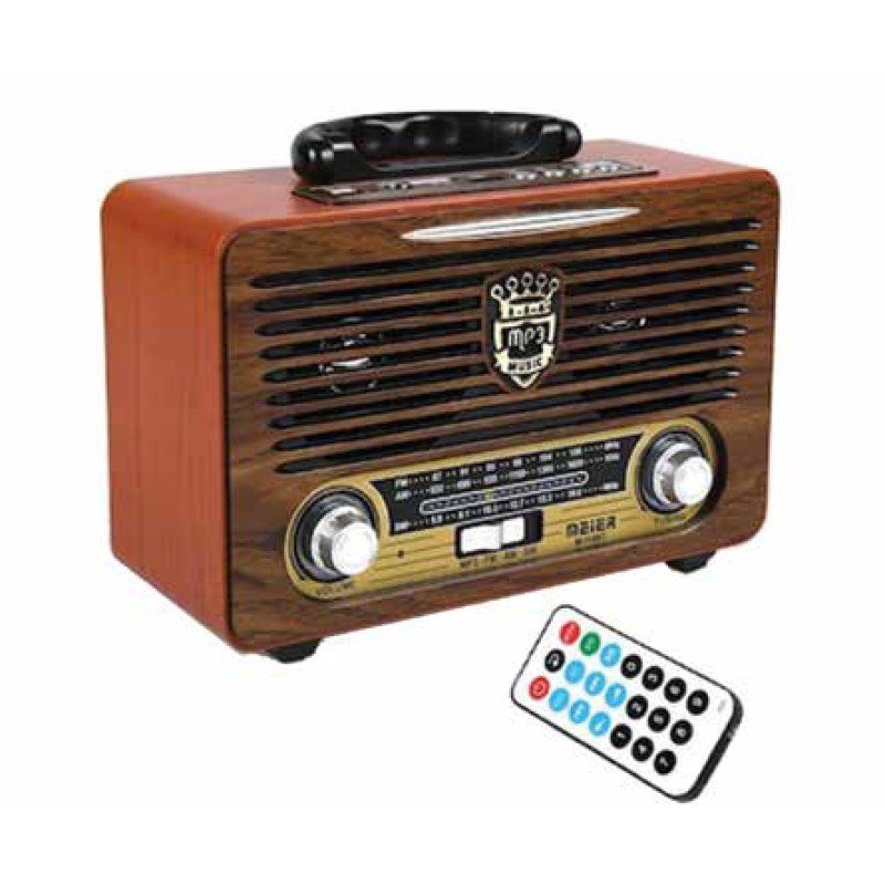 ΡΑΔΙΟΦΩΝΟ Επιτραπέζιο Retro MEIER Μ-U115BT ΡΑΔΙΟΦΩΝΟ Επιτραπέζιο Retro MEIER Μ-U115BT