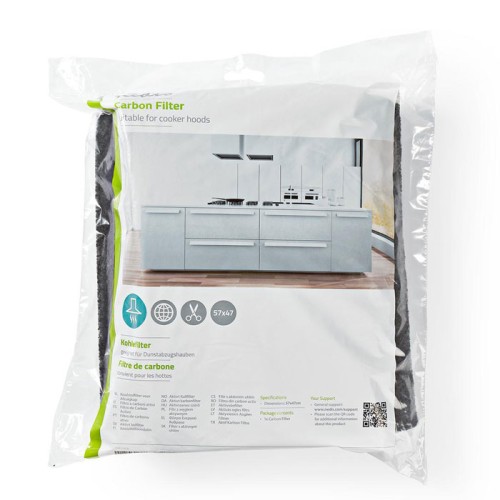 Φίλτρο άνθρακα για απορροφητήρα 57 x 47cm NEDIS CHFI112CA 233-0767
