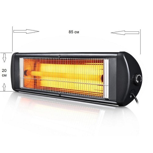 ΘΕΡΜΑΣΤΡΑ Μπάνιου Επιτοίχια 2000W CROWN EXO-20