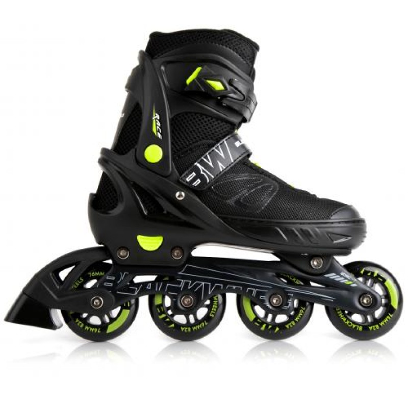 ROLLERS ΠΑΤΙΝΙΑ Sonic Green/Black ROLKI BLACKWHEELS No36/39 ROLLERS ΠΑΤΙΝΙΑ Sonic Green/Black ROLKI BLACKWHEELS No36/39